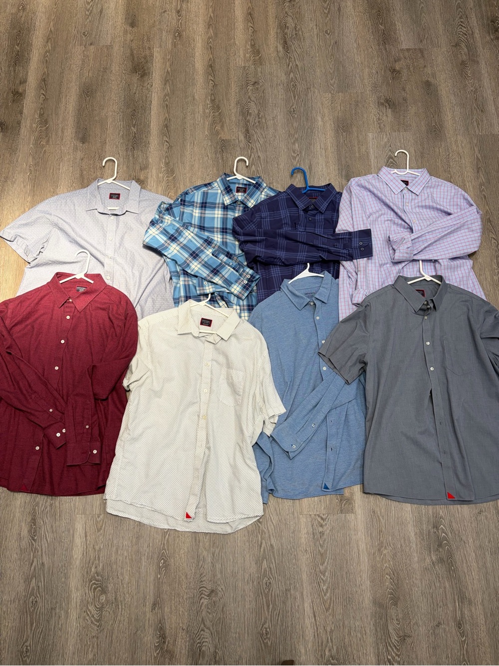 LOT of 8 UNTUCKit Men’s Shirts XXL Like new